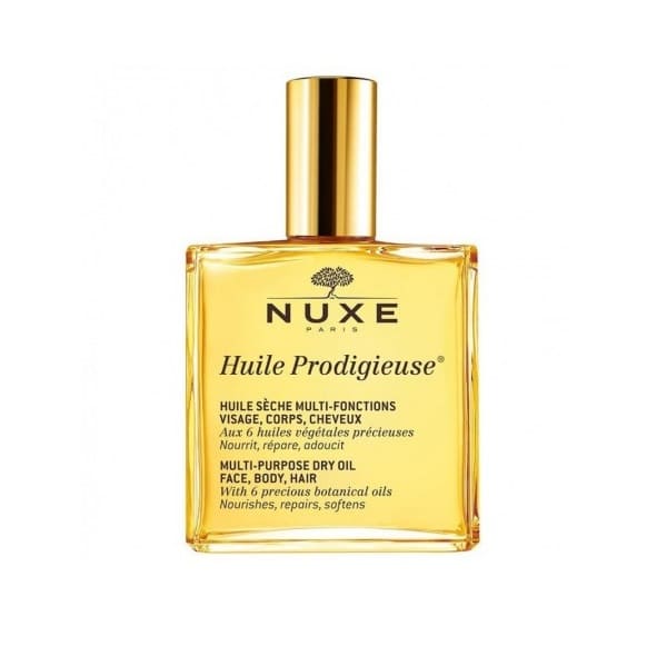 NUXE Huile Prodigieuse Huile Sèche Multi-Fonctions Visage, Corps, Cheveux 50ml