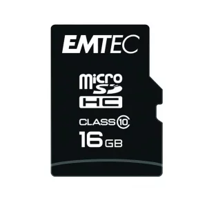 Carte mémoire micro SD class 10 – EMTEC – 16 Go