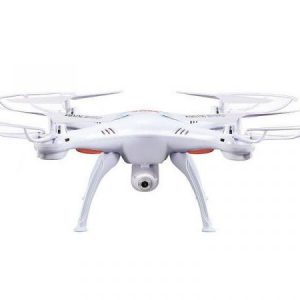 Drône SYMA X5SWifi 2.4G 4 canaux avec Gyro + camera, WiFi+FPV (Blanc)