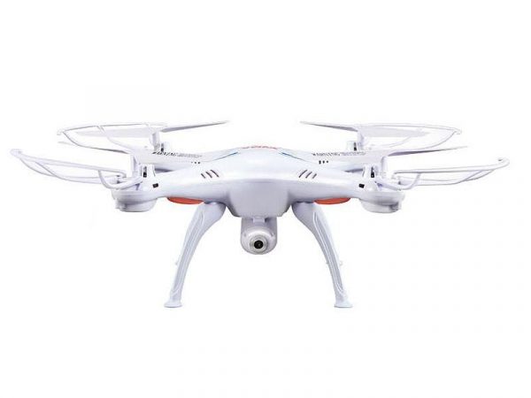 Drône SYMA X5SWifi 2.4G 4 canaux avec Gyro + camera, WiFi+FPV (Blanc)