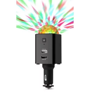 Lumière disco autonome mobile auto charger