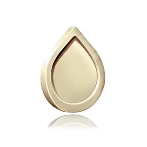 Ring Holder Magnetic Autocollant 3M Aluminium Goutte D’eau Gold