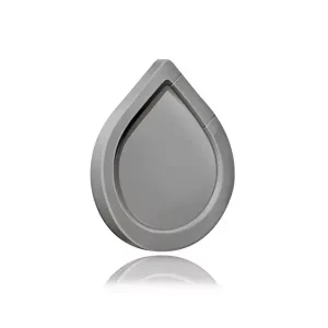 Ring Holder Magnetic Autocollant 3M Aluminium Goutte D’eau Silver