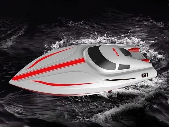 Speed Boat SYMA Q1 Pioneer bateau télécommandé 2.4G 2 canaux (max 25 km/h)