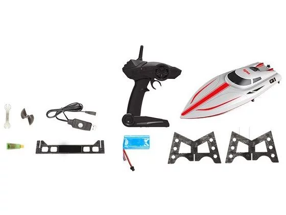 Speed Boat SYMA Q1 Pioneer bateau télécommandé 2.4G 2 canaux (max 25 km/h)