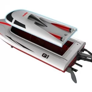 Speed-Boat-SYMA-Q1-PIONEER-BATEAU-TELECOMMANDÉ-2.4G-2-canaux-max-25-kmh-tendance