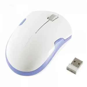 Souris optique sans fil Logilink 2.4G, 1200 dpi, blanc/bleu