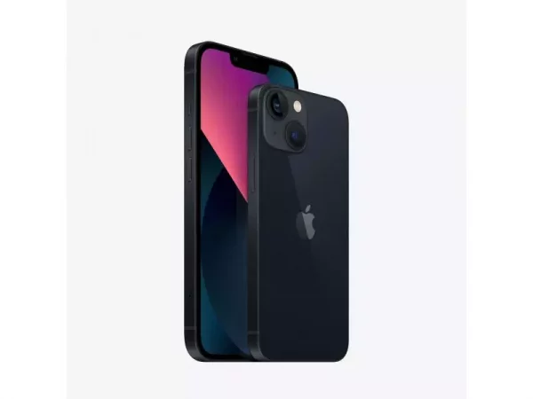 Apple iPhone 13 mini. Taille de l’écran: 13,7 cm (5.4″), Résolution de l’écran: 2340 x 1080 pixels, Type d’écran: OLED. Famille de processeur: Apple, Modèle de processeur: A15. Capacité de stockage interne: 128 Go. Résolution de la caméra arrière (numérique): 12 MP, Type de caméra arrière: Double caméra. Capacité de la carte SIM: Double SIM. Système d’exploitation installé: iOS 15. Couleur du produit: Noir. Poids: 141 g