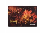 Tapis de souris de jeu ultra fin Logilink Glimmer ID0141 (Design loup)