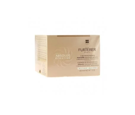 Absolue Kératine Cure Renaissance masque réparateur ultime cheveux épais René Furterer – pot de 200 ml