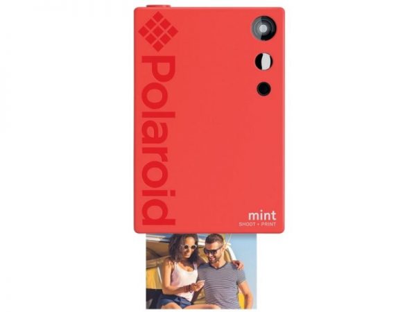 Appareil photo rouge Polaroid Mint 2 en 1 + imprimante