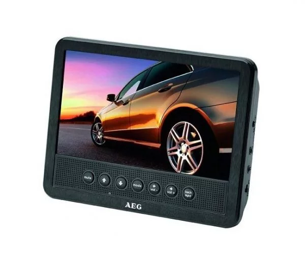 Lecteur DVD 7″ pour voiture AEG Car Cinéma DVD 4555 Noir