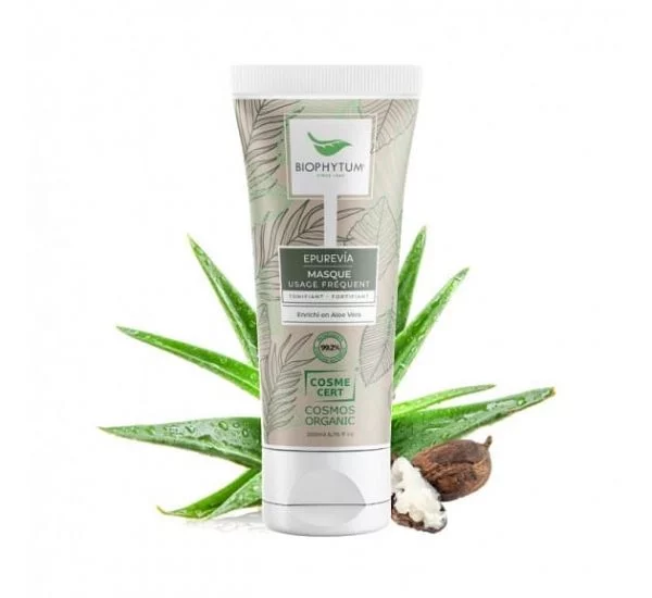 MASQUE EPUREVIA cheveux bio – Tonifiant & fortifiant COSMOS ORGANIC 200 ML
