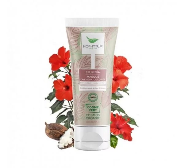 MASQUE EPUREVIA cheveux colorés bio COSMOS ORGANIC 200 ML