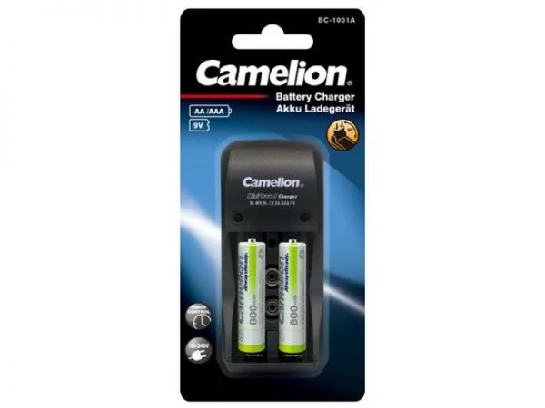 Chargeur de batterie Camelion BC-1001A avec batteries (1 pc.)