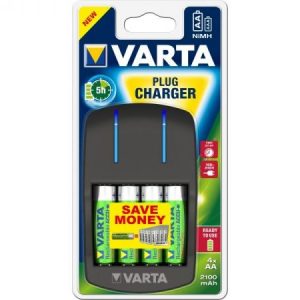 Chargeur universel Varta avec 4 x AA