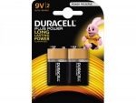 Pile alcaline Duracell, 6LR61, 9V Plus Power Blister (paquet de 2)