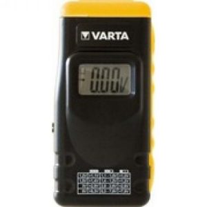 Testeur de batterie Varta LCD numérique pour blister AA, AAA C, D, 9V