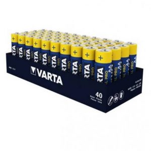 Varta empile Alc. Plateau Industriel Mignon AA (Pack de 40)