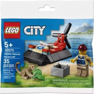 LEGO City – L´aéroglisseur de sauvetage d´animaux sauvages (30570)