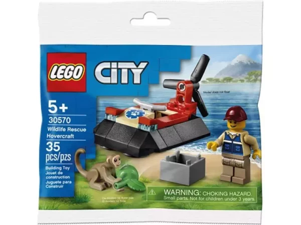 LEGO City – L´aéroglisseur de sauvetage d´animaux sauvages (30570)