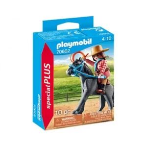 Playmobil City Life – Cavalière et cheval (70602)
