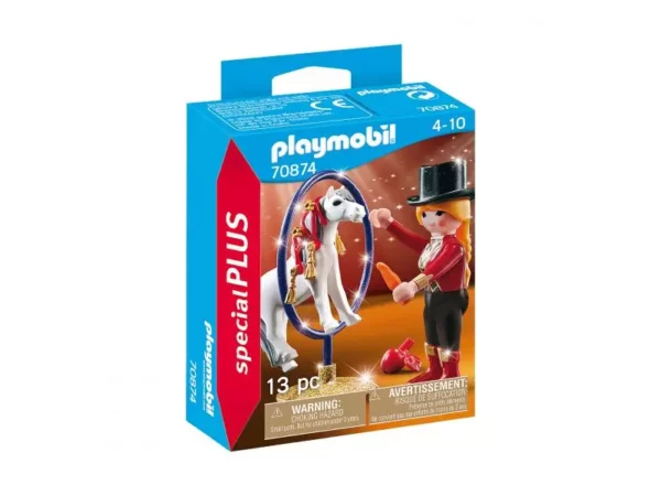 Playmobil City Life – Artiste avec poney (70874)