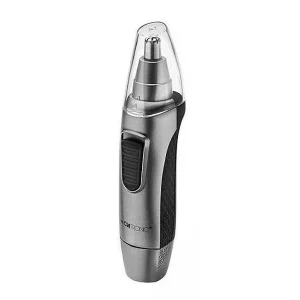 Epilateur pour nez et oreilles avec lumière gris noir
