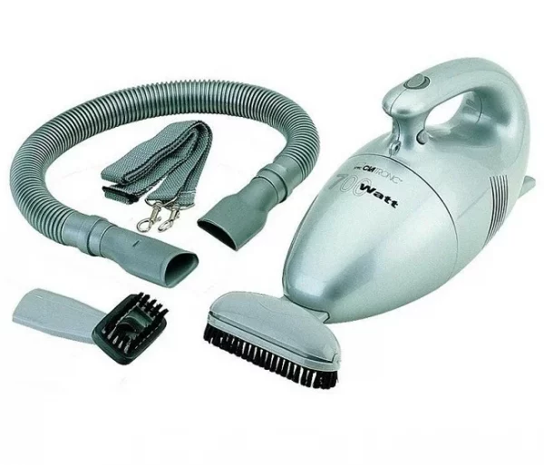 Aspirateur à main 700 watts Clatronic argenté